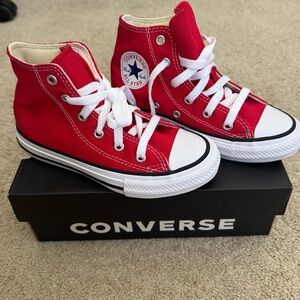 Converse Youth Red High-Tops